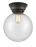 Flush Mounts Glass Down by Innovations ( 405 | 623-1F-BK-G204-10-LED Franklin Restoration ) 