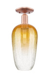 Semi-Flush Mts. Glass Down by Innovations ( 405 | 716-1C-AC-G484-7AM Arcadia ) 