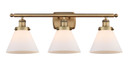 Bathroom Fixtures Three Lights by Innovations ( 405 | 916-3W-BB-G41 Ballston Urban ) 