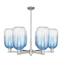 Mid. Chandeliers Glass Up by Innovations ( 405 | 716-6CR-SN-G482-7SB Arcadia ) 
