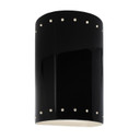 Sconces Pocket by Justice Designs ( 102 | CER-0995-BLK-LED1-1000 Ambiance ) 