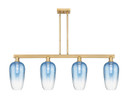 Linear/Island 4 Light + by Innovations ( 405 | 716-4I-BB-G484-7SB Arcadia ) 