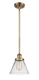 Mini Pendants Glass Down by Innovations ( 405 | 916-1S-BB-G42-LED Ballston Urban ) 