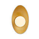 Sconces Single Glass by Justice Designs ( 102 | CER-3045-MTGD Ambiance ) 