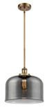 Pendants Glass Down by Innovations ( 405 | 916-1S-BB-G73-L Ballston Urban ) 
