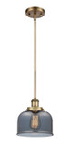 Mini Pendants Glass Down by Innovations ( 405 | 916-1S-BB-G73-LED Ballston Urban ) 