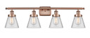 Bathroom Fixtures Four Lights by Innovations ( 405 | 916-4W-AC-G62-LED Ballston Urban ) 
