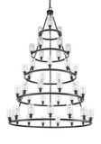 Large Chandeliers Glass Shade by Innovations ( 405 | 8203456-BK-G802 Ballston ) 