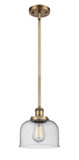 Mini Pendants Glass Down by Innovations ( 405 | 916-1S-BB-G74-LED Ballston Urban ) 