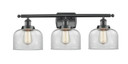 Bathroom Fixtures Three Lights by Innovations ( 405 | 916-3W-BK-G72 Ballston Urban ) 