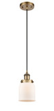 Mini Pendants Cable by Innovations ( 405 | 916-1P-BB-G51-LED Ballston Urban ) 