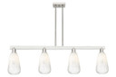 Linear/Island 4 Light + by Innovations ( 405 | 716-4I-SN-G480-6OP Arcadia ) 