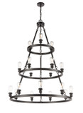 Large Chandeliers Candle by Innovations ( 405 | 82034-BK-LED Ballston ) 