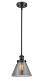 Mini Pendants Glass Down by Innovations ( 405 | 916-1S-BK-G43-LED Ballston Urban ) 