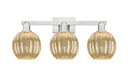 Bathroom Fixtures Three Lights by Innovations ( 405 | 716-3W-SN-G458-7ME Arcadia ) 