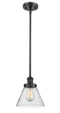 Mini Pendants Glass Down by Innovations ( 405 | 916-1S-BK-G44-LED Ballston Urban ) 