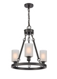 Mini Chandeliers Glass Shade by Innovations ( 405 | 820-BK-G801-LED Ballston ) 