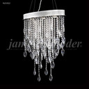 Mid. Chandeliers Glass Down by James R. Moder ( 64 | 96253S22 Sculptured Crystal Leaf ) 