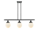 Linear/Island 3 Light Bar by Innovations ( 405 | 916-3I-BK-G201-6-LED Ballston Urban ) 
