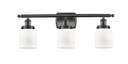 Bathroom Fixtures Three Lights by Innovations ( 405 | 916-3W-OB-G51-LED Ballston Urban ) 
