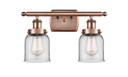 Bathroom Fixtures Two Lights by Innovations ( 405 | 916-2W-AC-G52 Ballston Urban ) 