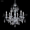 Mid. Chandeliers Candle by James R. Moder ( 64 | 96276S22 Sculptured Crystal Leaf ) 