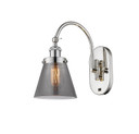 Sconces Single Glass by Innovations ( 405 | 918-1W-PN-G63-LED Franklin Restoration ) 