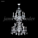 Large Chandeliers Candle by James R. Moder ( 64 | 96280S00 Sculptured Crystal Leaf ) 