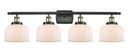 Bathroom Fixtures Four Lights by Innovations ( 405 | 916-4W-BAB-G71 Ballston Urban ) 