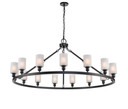 Large Chandeliers Glass Shade by Innovations ( 405 | 860-BK-G801-LED Ballston ) 