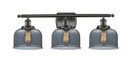 Bathroom Fixtures Three Lights by Innovations ( 405 | 916-3W-OB-G73 Ballston Urban ) 