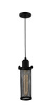Mini Pendants Metal Shade by Innovations ( 405 | 900-1P-BK-CE216-BK Austere ) 