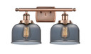 Bathroom Fixtures Two Lights by Innovations ( 405 | 916-2W-AC-G73-LED Ballston Urban ) 