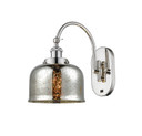 Sconces Single Glass by Innovations ( 405 | 918-1W-PN-G78-LED Franklin Restoration ) 