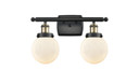 Bathroom Fixtures Two Lights by Innovations ( 405 | 916-2W-BAB-G201-6-LED Ballston Urban ) 