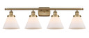 Bathroom Fixtures Four Lights by Innovations ( 405 | 916-4W-BB-G41 Ballston Urban ) 