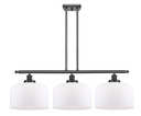 Linear/Island 3 Light Bar by Innovations ( 405 | 916-3I-BK-G71-L-LED Ballston Urban ) 