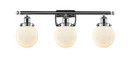 Bathroom Fixtures Three Lights by Innovations ( 405 | 916-3W-PC-G201-6-LED Ballston Urban ) 