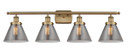 Bathroom Fixtures Four Lights by Innovations ( 405 | 916-4W-BB-G43-LED Ballston Urban ) 