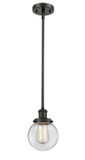 Mini Pendants Glass Down by Innovations ( 405 | 916-1S-OB-G202-6 Ballston Urban ) 