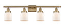Bathroom Fixtures Four Lights by Innovations ( 405 | 916-4W-BB-G51 Ballston Urban ) 