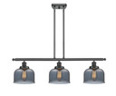 Linear/Island 3 Light Bar by Innovations ( 405 | 916-3I-BK-G73-LED Ballston Urban ) 