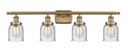 Bathroom Fixtures Four Lights by Innovations ( 405 | 916-4W-BB-G54 Ballston Urban ) 