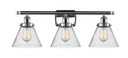 Bathroom Fixtures Three Lights by Innovations ( 405 | 916-3W-PC-G44 Ballston Urban ) 