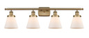 Bathroom Fixtures Four Lights by Innovations ( 405 | 916-4W-BB-G61 Ballston Urban ) 