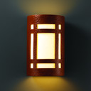 Sconces Directional/Cylinder by Justice Designs ( 102 | CER-5495-HMCP Ambiance ) 