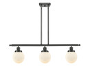 Linear/Island 3 Light Bar by Innovations ( 405 | 916-3I-OB-G201-6-LED Ballston Urban ) 
