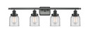 Bathroom Fixtures Four Lights by Innovations ( 405 | 916-4W-BK-G52-LED Ballston Urban ) 