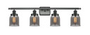 Bathroom Fixtures Four Lights by Innovations ( 405 | 916-4W-BK-G53-LED Ballston Urban ) 