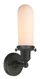 Sconces Single Glass by Innovations ( 405 | 900-1W-OB-CE228-OB-W-LED Austere ) 